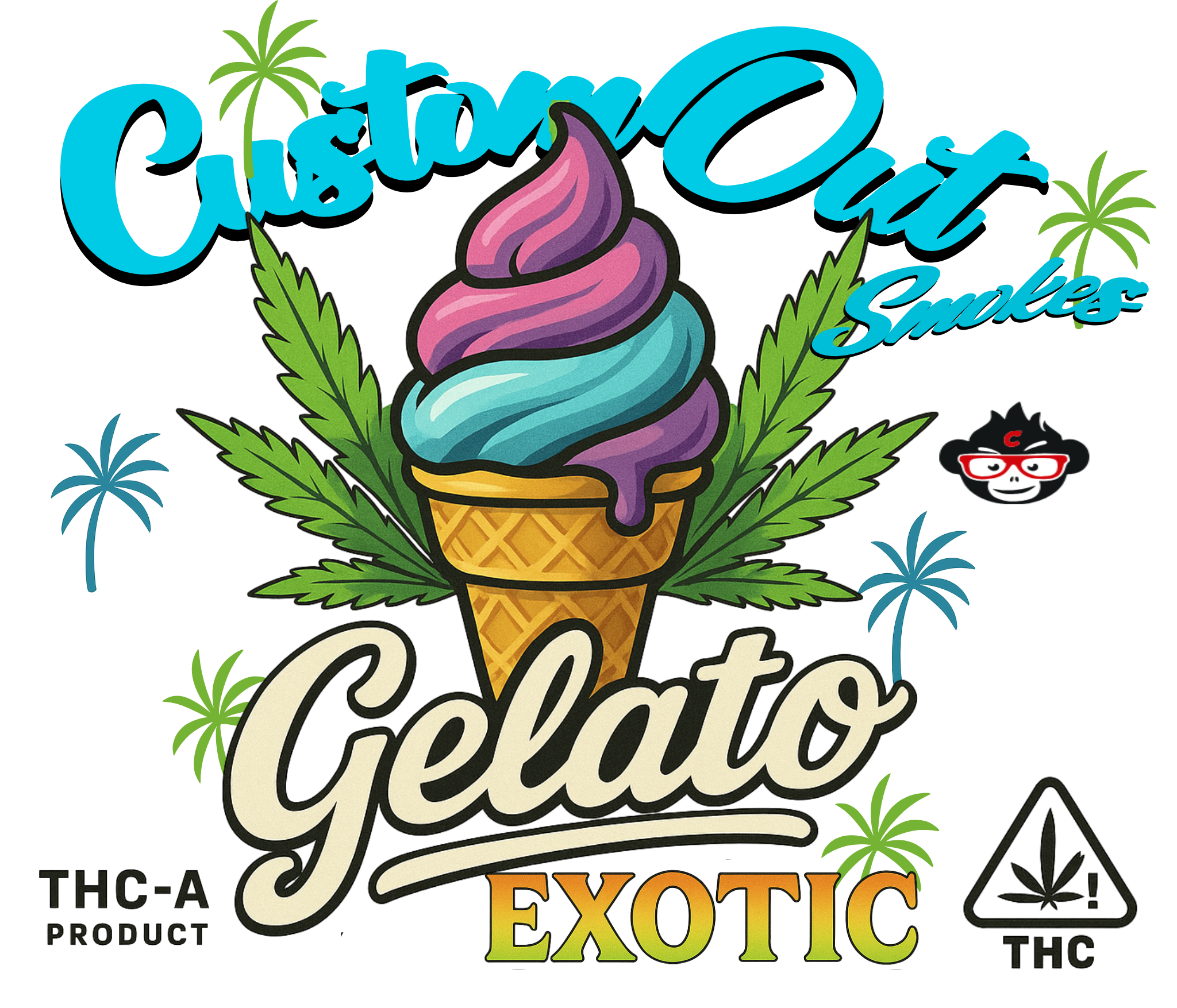 THCa Exotic Smalls (Gelato) - 0