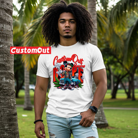 CustomOut Smokes "Blazed Up Mickey" 420 Tee