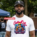 CustomOut Smokes "Doughboy Homer" 420 Tee-2